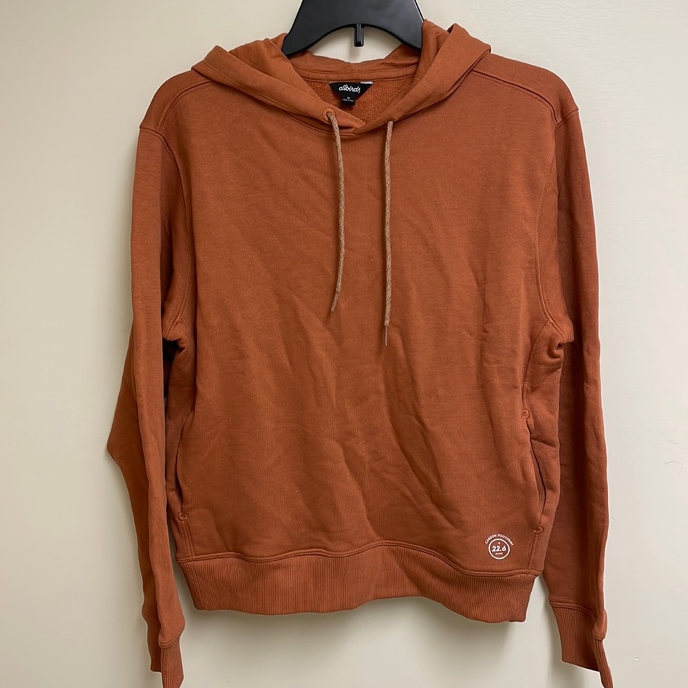 Allbirds Women’s Sweatshirt Orange Medium - Picture 1 of 4